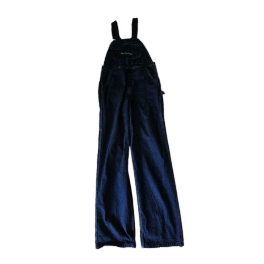 Vintage 90s Key Imperial Denim Overalls Mens 34x34 Carpenter Blue Jean Workwear